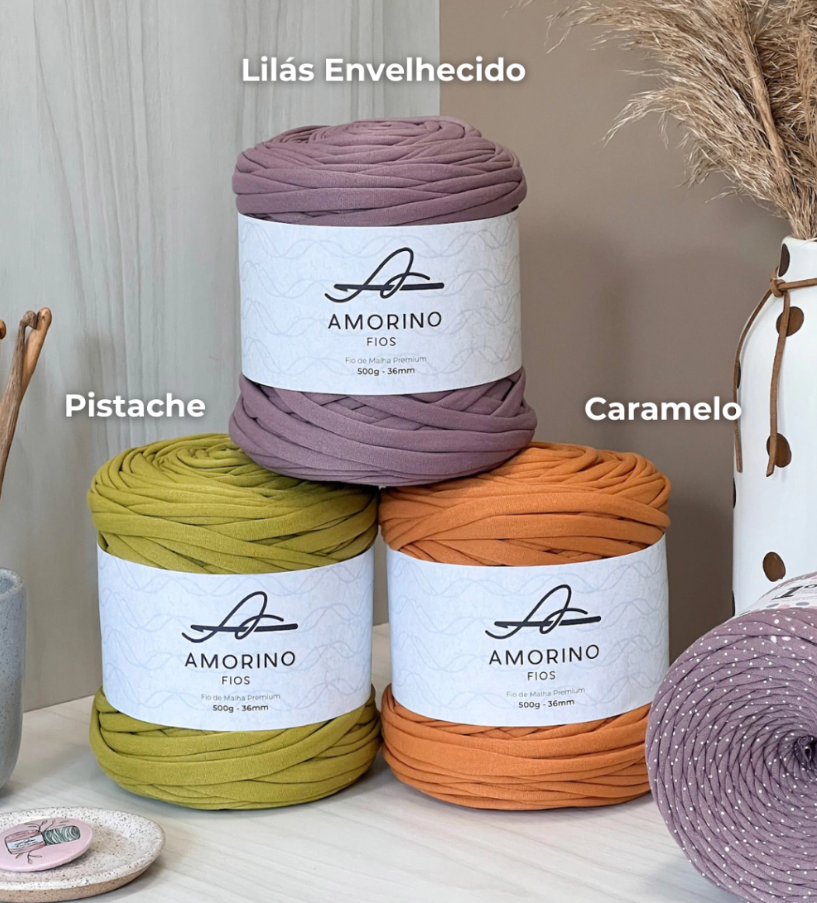 Amorino Fios Premium T-Shirt Yarn - Pistachio