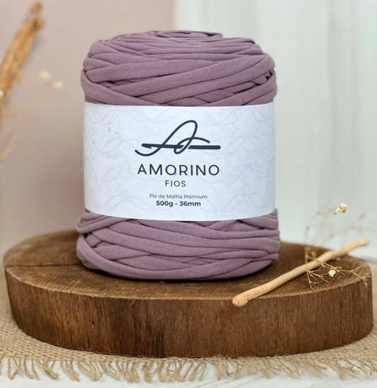 Amorino Fios Premium T-Shirt Yarn - Aged Lilac
