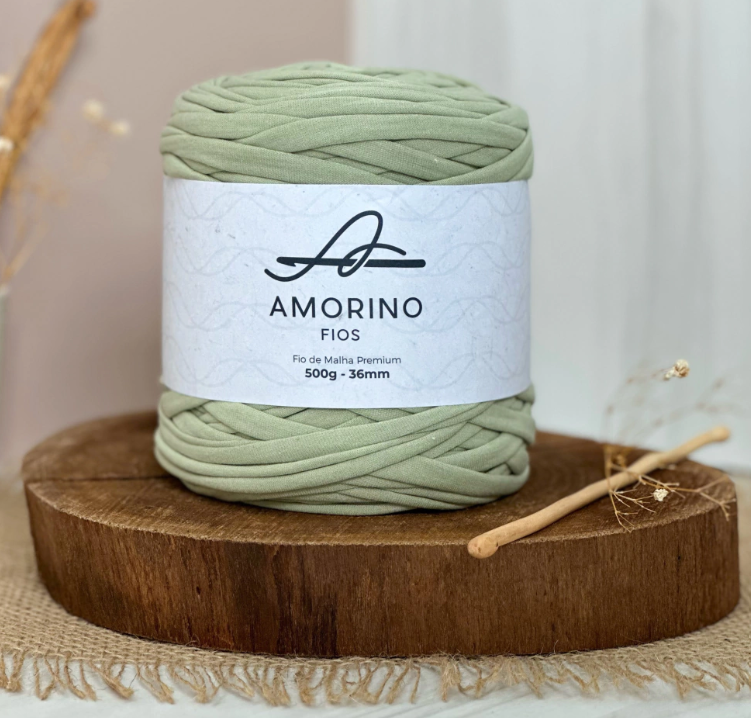 Amorino Fios Premium T-Shirt Yarn - Green Apple