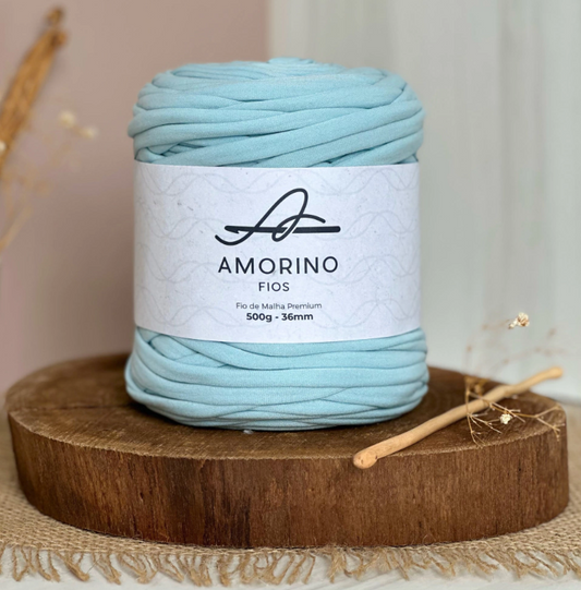 Amorino Fios Premium T-Shirt Yarn - Baby Blue