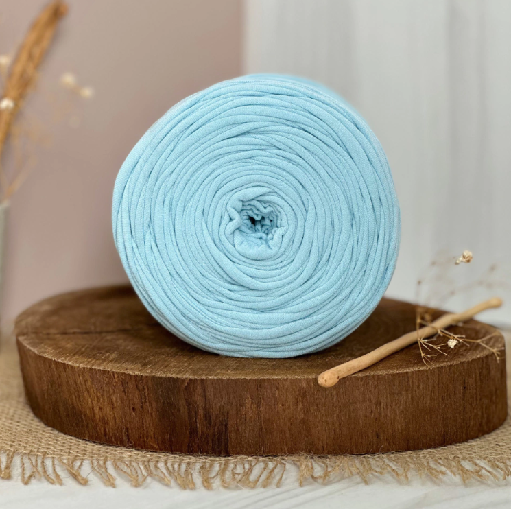 Amorino Fios Premium T-Shirt Yarn - Baby Blue