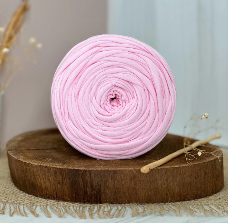 Amorino Fios Premium T-Shirt Yarn - Baby Pink