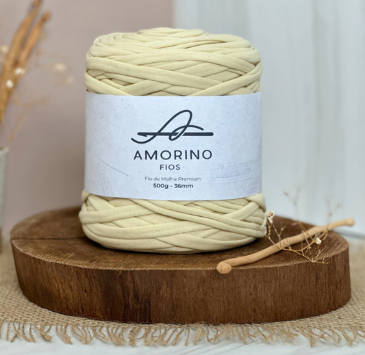 Amorino Fios Premium T-Shirt Yarn - Butter