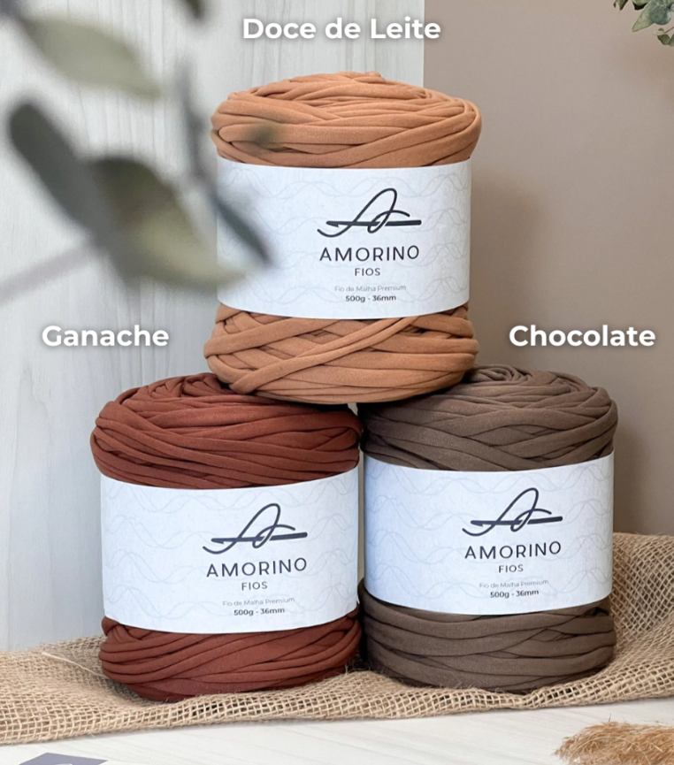 Amorino Fios Premium T-Shirt Yarn - Dulce De Leche