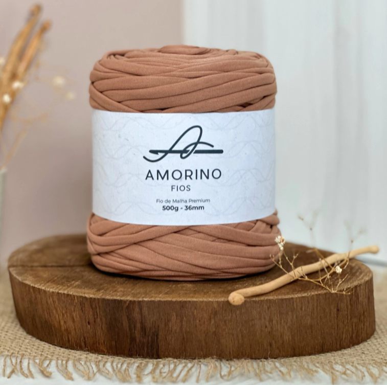 Amorino Fios Premium T-Shirt Yarn - Dulce De Leche