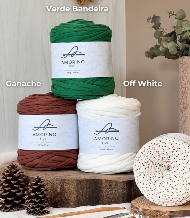 Amorino Fios Premium T-Shirt Yarn - Off White