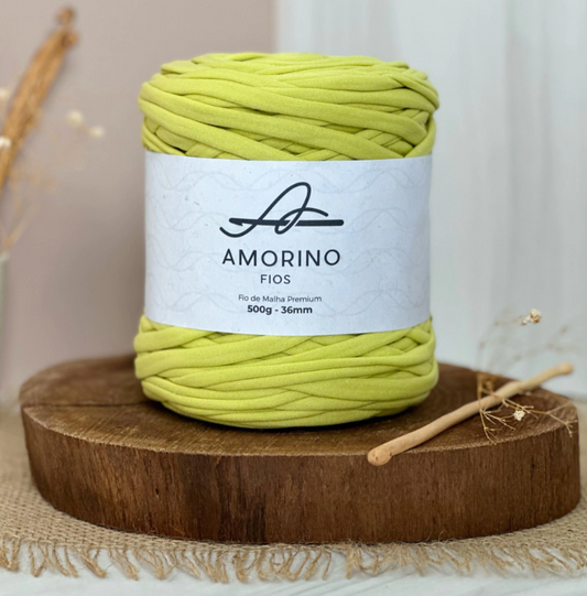 Amorino Fios Premium T-Shirt Yarn - Lime