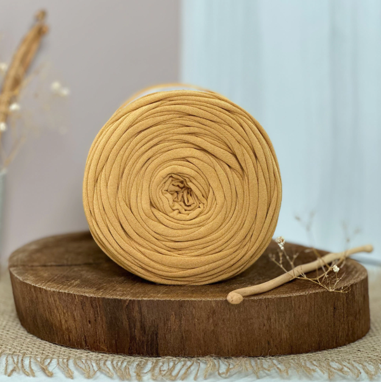 Amorino Fios Premium T-Shirt Yarn - Mustard