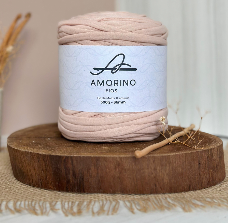 Amorino Fios Premium T-Shirt Yarn - Nude