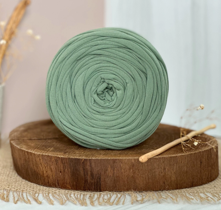 Amorino Fios Premium T-Shirt Yarn - Olive Green