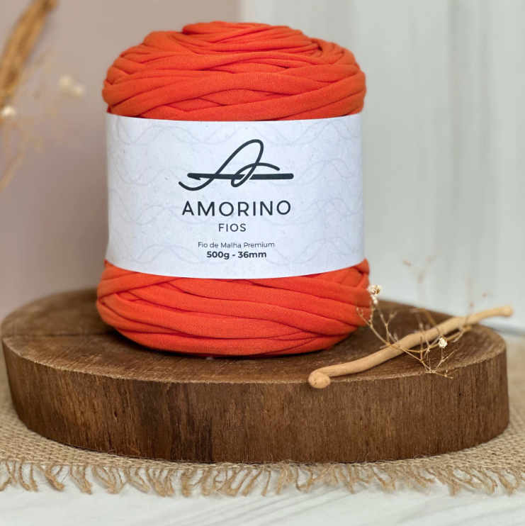 Amorino Fios Premium T-Shirt Yarn - Orange