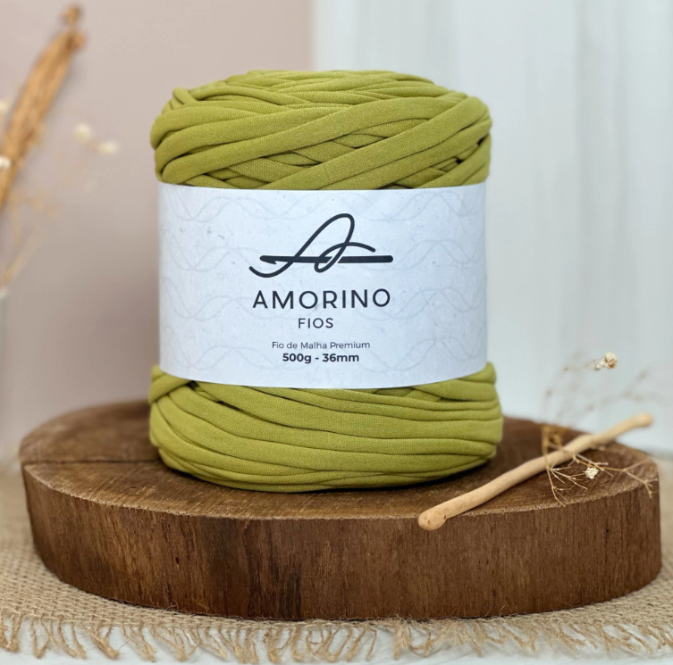 Amorino Fios Premium T-Shirt Yarn - Pistachio