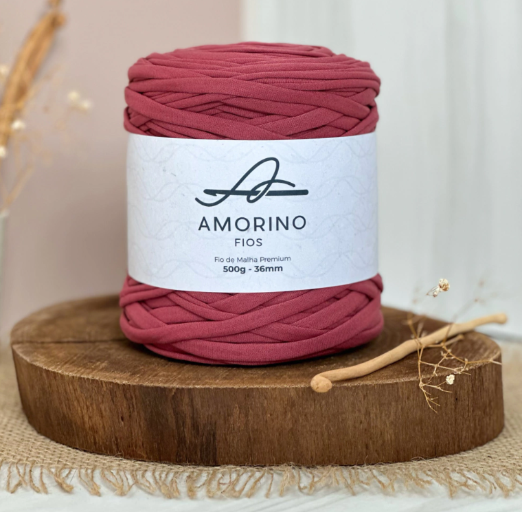 Amorino Fios Premium T-Shirt Yarn - Pomegranate