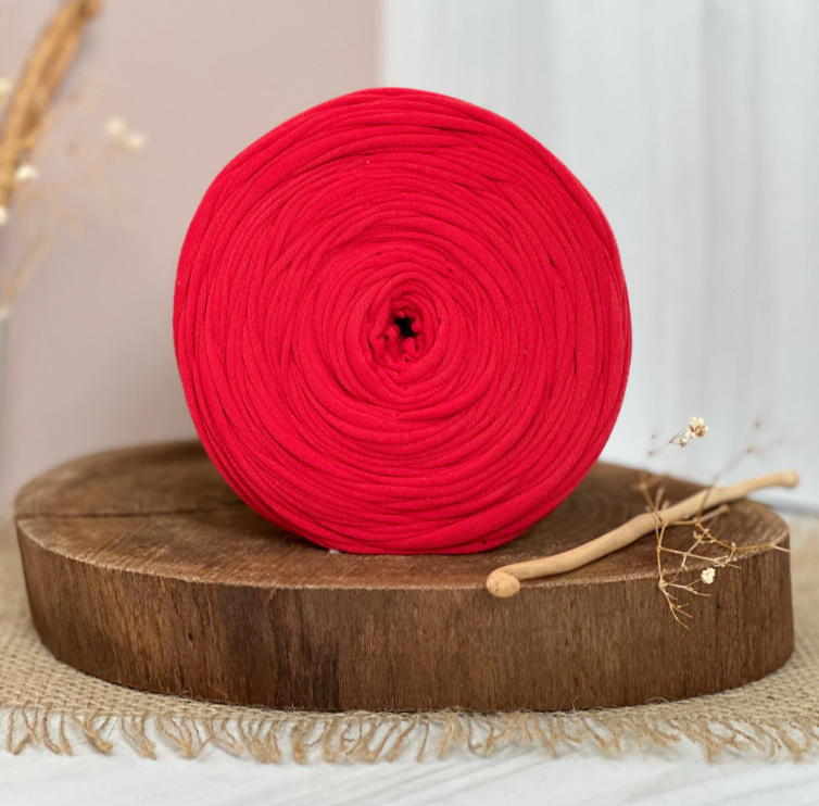 Amorino Fios Premium T-Shirt Yarn - Tomato Red