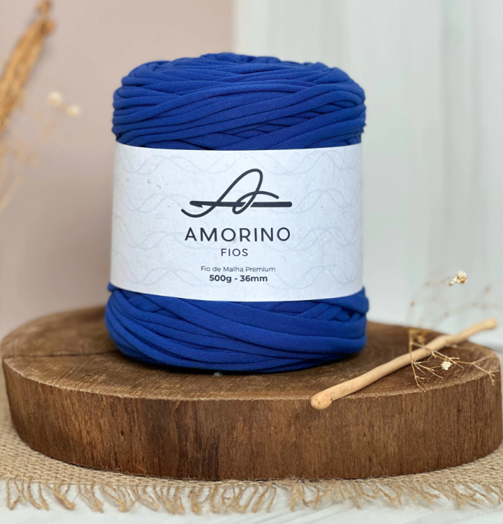 Amorino Fios Premium T-Shirt Yarn - Royal Blue