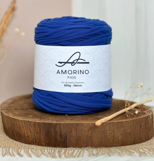 Amorino Fios Premium T-Shirt Yarn - Royal Blue