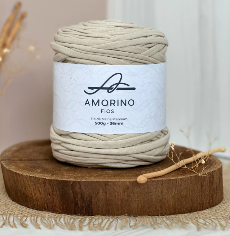 Amorino Fios Premium T-Shirt Yarn - Sand