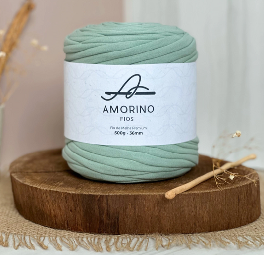 Amorino Fios Premium T-Shirt Yarn - Tea Green