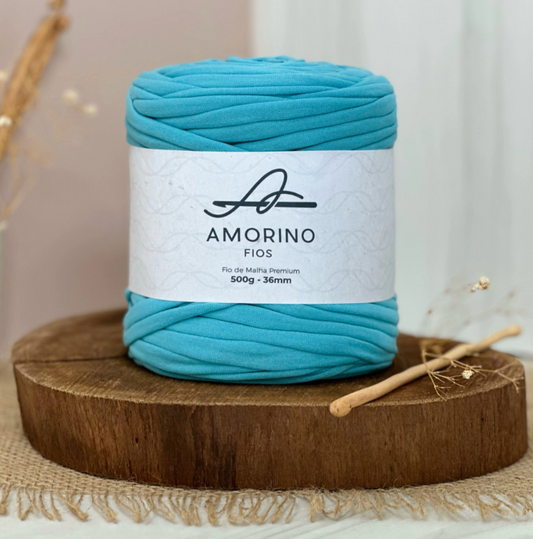 Amorino Fios Premium T-Shirt Yarn - Turquoise