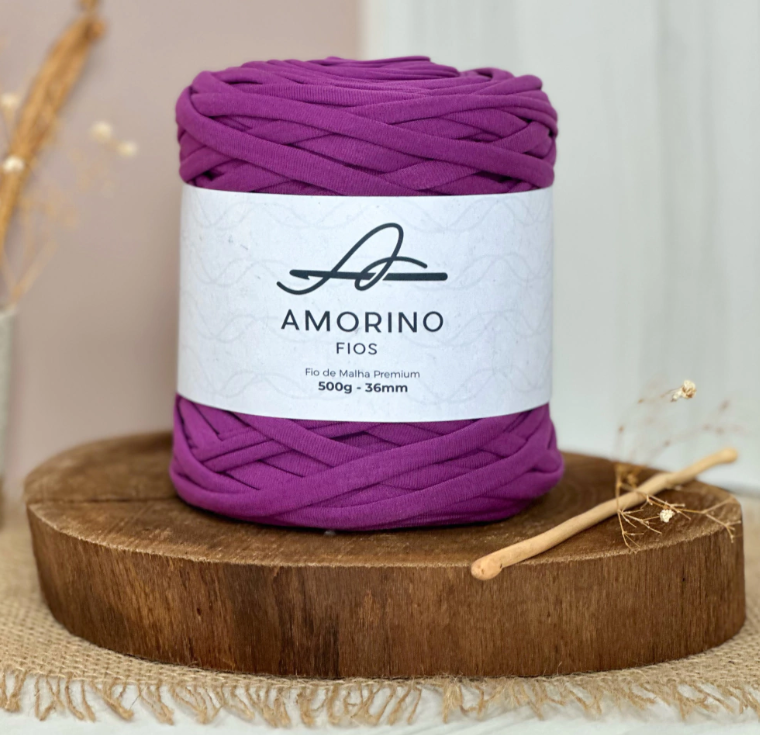Amorino Fios Premium T-Shirt Yarn - Violet