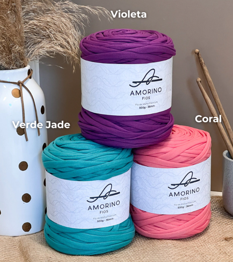 Amorino Fios Premium T-Shirt Yarn - Violet