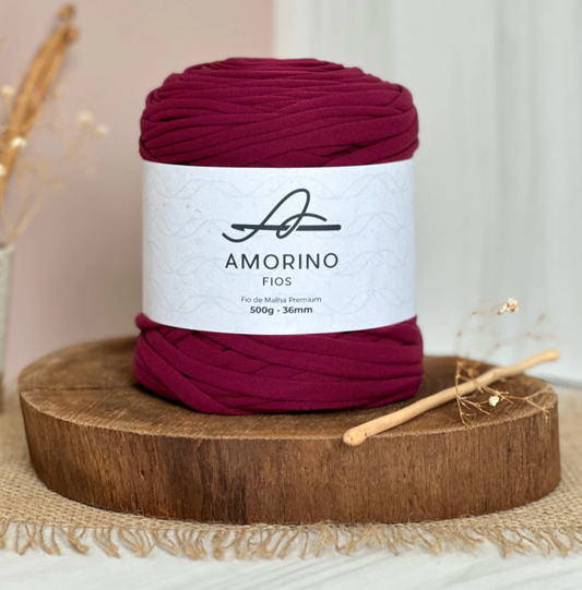 Amorino Fios Premium T-Shirt Yarn - Wine